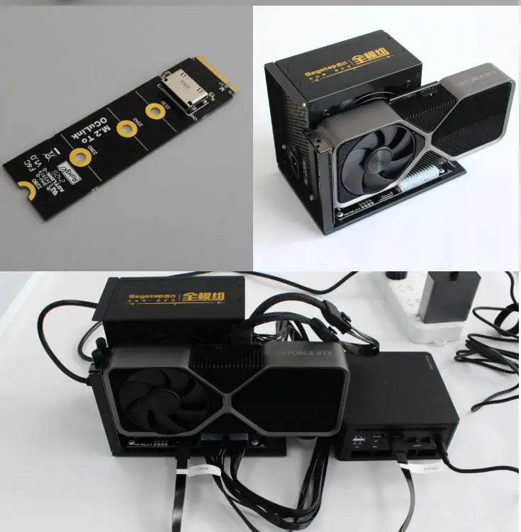 Oculink Egpu Mini Pc - Für M.2 NVMe Zu SFF8612 Oculink