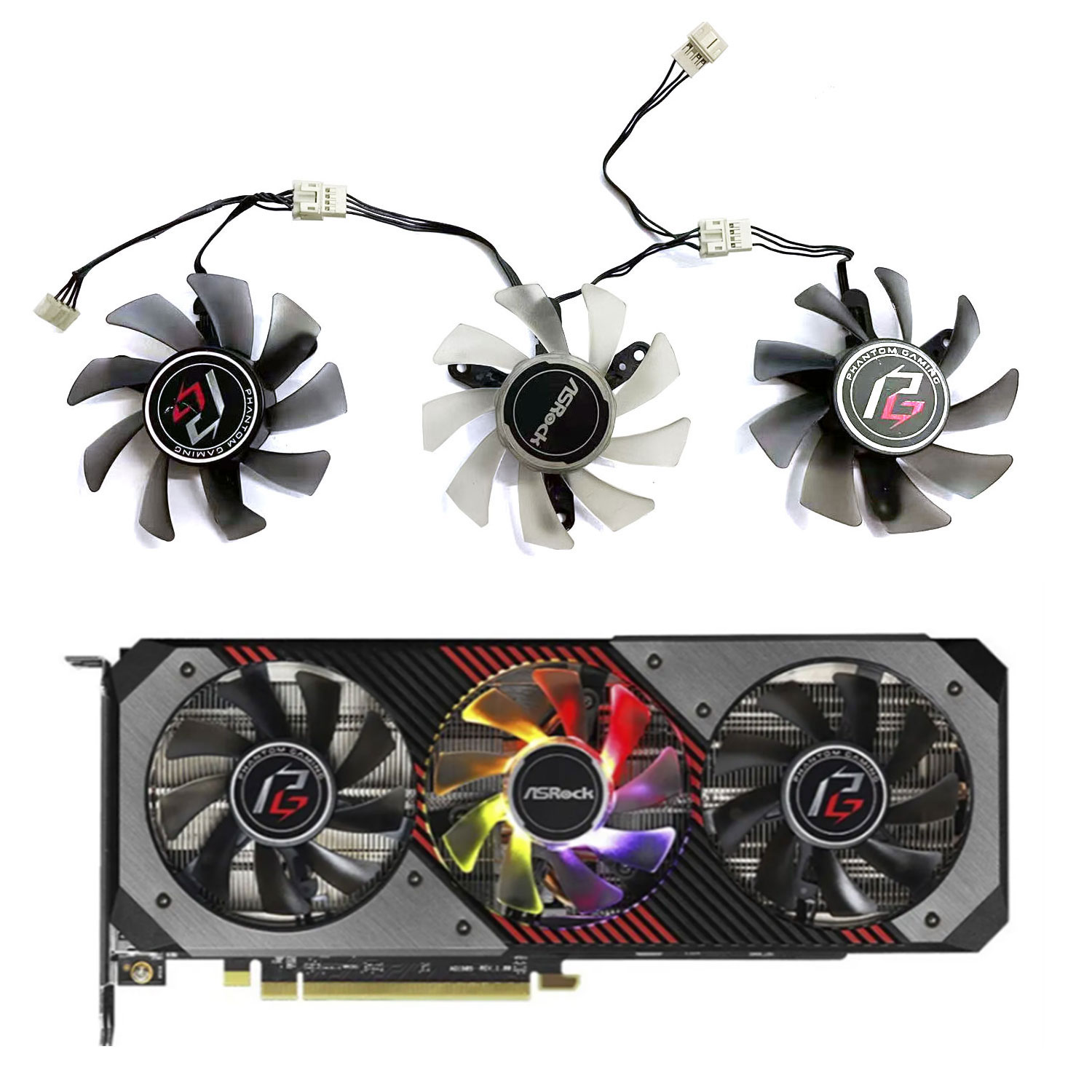 Lga1700 Itx Motherboard Ddr5 - Kühlerlüfter 75MM 4PIN PVA080E12R für ASRock