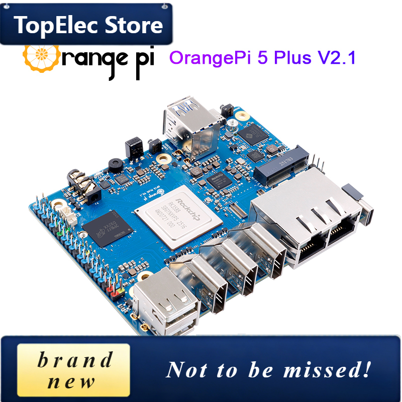Rockchip Rk3588 Development Board - TopElec Orange Pi 5 Plus Mini-PC
