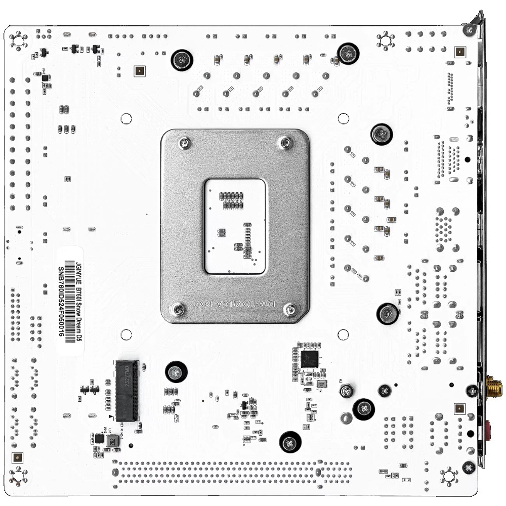 JGINYUE B760i-Snow Dream Mothe – Lga1700 Itx Motherboard Ddr5 Bewertung und Preis